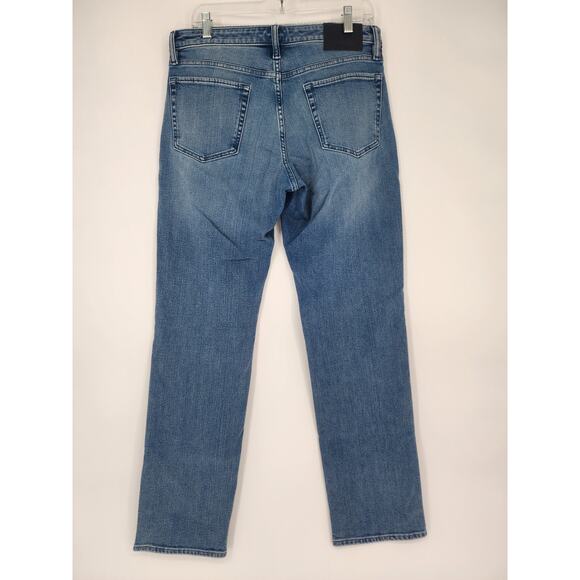 Bonobos Men's Daytona Blue Straight Fit Denim Jeans Size 32×32 - Picture 3 of 9